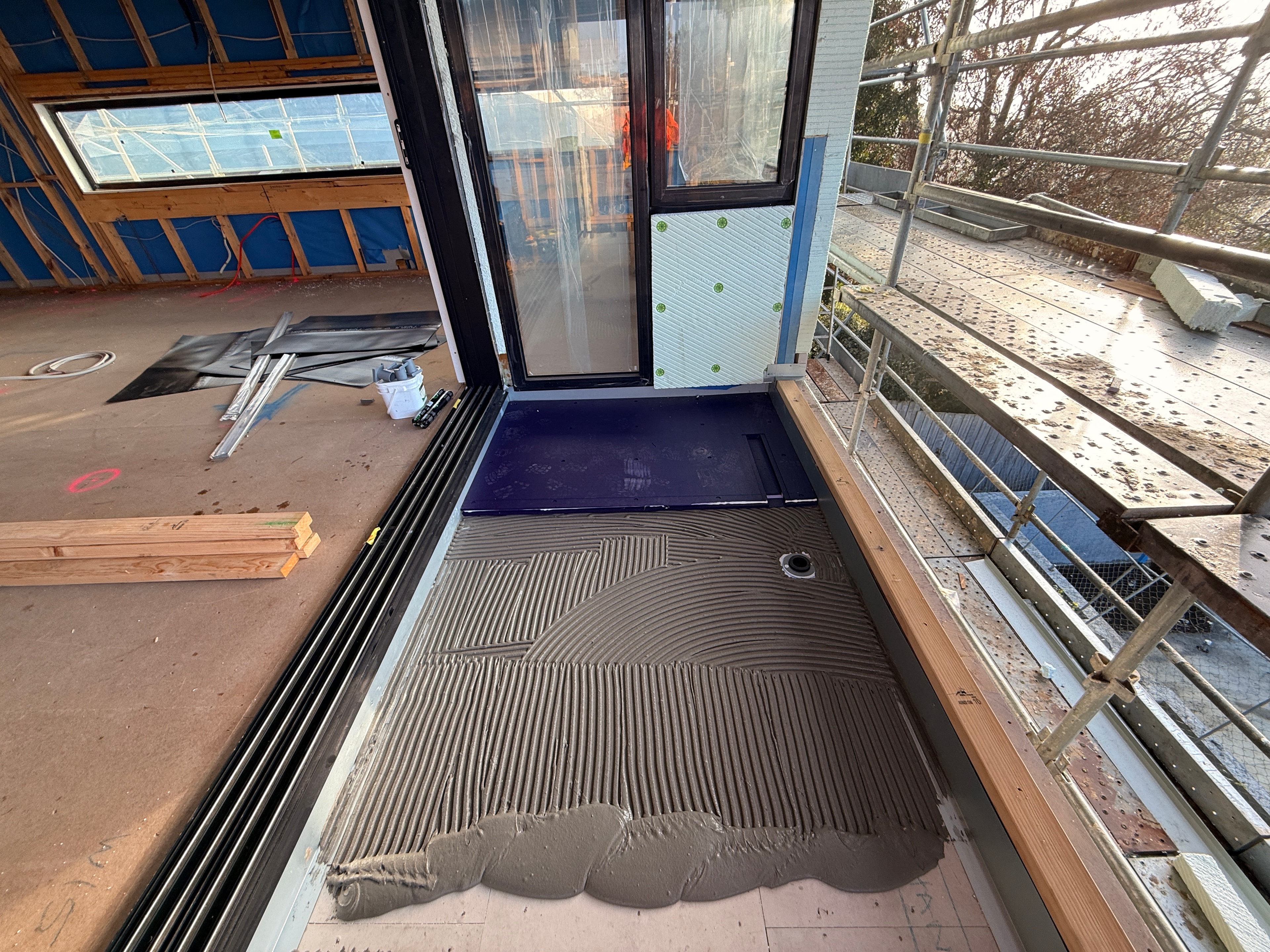 Balcony waterproofing job — Dandenong