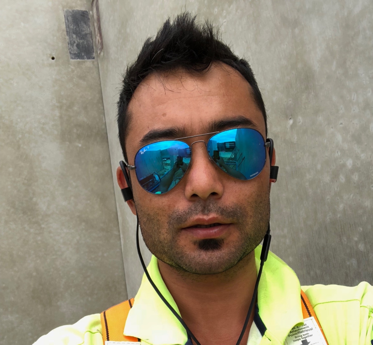 Casey Quality Coatings tradesman at a Melbourne construction site